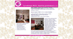 Desktop Screenshot of gynplus.cz