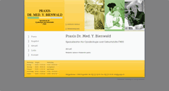Desktop Screenshot of gynplus.ch